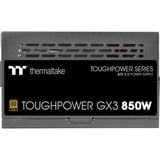 Thermaltake Toughpower GX3 850W, Fuente de alimentación de PC negro