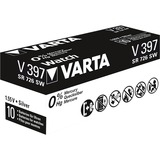 VARTA SR726 SW/SR59 SW/V397 1BL Batería de un solo uso Óxido de plata plateado, Batería de un solo uso, SR59, Óxido de plata, 1,55 V, 1 pieza(s), 30 mAh