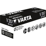 Varta -V357 Pilas domésticas, Batería Batería de un solo uso, Óxido de plata, 1,55 V, 1 pieza(s), Hg (mercurio), Plata