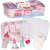 ZAPF Creation BABY born Set de Hora de Dormir, Muñecos 