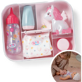 ZAPF Creation BABY born Set de Hora de Dormir, Muñecos 