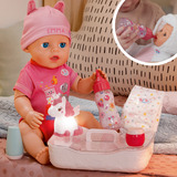 ZAPF Creation BABY born Set de Hora de Dormir, Muñecos 