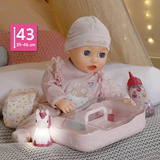 ZAPF Creation BABY born Set de Hora de Dormir, Muñecos 