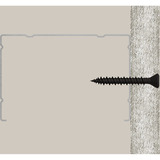 fischer Tornillo para placas de fibra de yeso FSN-TPG .3,9x35 cabeza avellanada PH negro