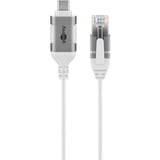goobay 74391, Adaptador blanco