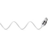 goobay 74391, Adaptador blanco