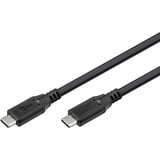 goobay Cable USB4 Gen 3x2, conector USB-C > conector USB-C, 40Gbit/s negro