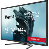 iiyama G-MASTER G4380UHSU-B2 pantalla para PC 108 cm (42.5") 3840 x 2160 Pixeles 4K Ultra HD LED Negro, Monitor de gaming negro, 108 cm (42.5"), 3840 x 2160 Pixeles, 4K Ultra HD, LED, 0,4 ms, Negro
