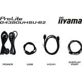iiyama G-Master G4380UHSU-B2, Monitor de gaming negro