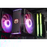 ALTERNATE ALT-HEROE-AMD-001, Gaming-PC negro/Transparente