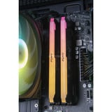 ALTERNATE ALT-HEROE-AMD-001, Gaming-PC negro/Transparente