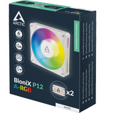 ARCTIC BioniX P12 A-RGB, Ventilador blanco/blanco