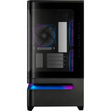 ASUS PRIME AP202 ARGB Mini Tower Negro, Cajas de torre negro, Mini Tower, PC, Negro, micro ATX, Mini-ITX, Metal, Juego