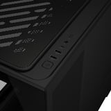 ASUS PRIME AP202 ARGB Mini Tower Negro, Cajas de torre negro, Mini Tower, PC, Negro, micro ATX, Mini-ITX, Metal, Juego