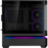 ASUS PRIME AP202 ARGB Mini Tower Negro, Cajas de torre negro, Mini Tower, PC, Negro, micro ATX, Mini-ITX, Metal, Juego