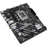 ASUS PRIME B760M-F WIFI, Placa base negro/Plateado