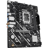 ASUS PRIME B760M-F WIFI, Placa base negro/Plateado