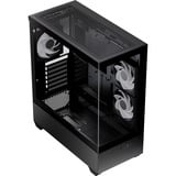 Aerocool P500D-G-BK-v1, Cajas de torre negro