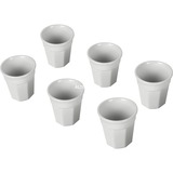 Bialetti BICCHIERINO tazón Blanco Café 6 pieza(s), Taza blanco, Establecer, Blanco, Café, 6 personas(s), BICCHIERINO, 6 pieza(s)