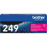 Brother TN-249M cartucho de tóner 1 pieza(s) Original Magenta 4000 páginas, Magenta, 1 pieza(s)