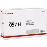 Canon i-SENSYS 057H cartucho de tóner 1 pieza(s) Original Negro 10000 páginas, Negro, 1 pieza(s)