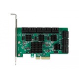 DeLOCK 16 port SATA PCI Express x4 Card, Controlador 