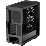 DeepCool CK560 Midi Tower Negro, Cajas de torre negro, Midi Tower, PC, Negro, ATX, EATX, micro ATX, Mini-ATX, ABS, SPCC, Vidrio templado, Ventiladores de la caja