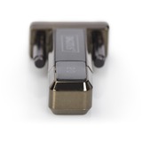 Digitus Adaptador en serie USB 2.0 negro, USB 2.0, D-Sub 9 Male, Negro