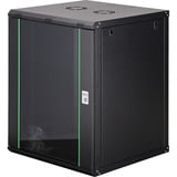 Digitus Caja de pared Dynamic Basic Serie - 600x600 mm (AnxP), Armario IT negro