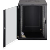 Digitus Caja de pared Dynamic Basic Serie - 600x600 mm (AnxP), Armario IT negro