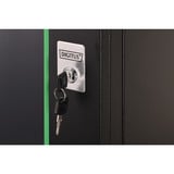 Digitus Caja de pared Dynamic Basic Serie - 600x600 mm (AnxP), Armario IT negro