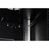 Digitus Caja de pared Dynamic Basic Serie - 600x600 mm (AnxP), Armario IT negro