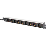 Digitus DN-95437, Regleta negro/Aluminio