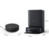 ECOVACS Deebot X9 Pro Omni 0,22 L Combinado Negro, Robot aspirador negro, Combinado, Negro, Alrededor, 0,22 L, 65,7 dB, 4 L