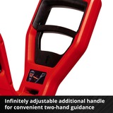 EINHELL GE-CT 18/30 Li - Solo, Cortabordes rojo/Negro