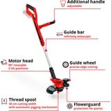 EINHELL GE-CT 18/30 Li - Solo, Cortabordes rojo/Negro