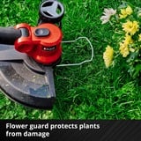 EINHELL Power X-Change Recortadora de césped a batería GE-CT 18/30 Li - Solo, 18 Voltios, Cortabordes rojo/Negro