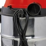 EINHELL TC-VC 1930 S Negro, Gris, Rojo 30 L 1500 W, Aspiradora en húmedo y en seco rojo/Plateado, Seca y húmeda, Negro, Gris, Rojo, 30 L, 19 kPa, 2,5 m, 2,5 m