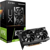 EVGA 12G-P5-3657-KR tarjeta gráfica NVIDIA GeForce RTX 3060 12 GB GDDR6 GeForce RTX 3060, 12 GB, GDDR6, 192 bit, PCI Express 4.0, 2 Ventilador(es)