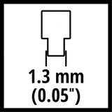 Einhell 4500171 cadena de sierras de repuesto Einhell, BG-PC 3735, 170 g, 88 mm, 151 mm, 35 mm