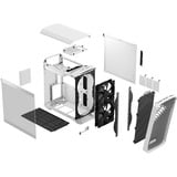 Fractal Design Torrent Compact Torre Blanco, Cajas de torre blanco, Torre, PC, Blanco, ATX, EATX, micro ATX, Mini-ITX, SSI CEB, Acero, Vidrio templado, Juego