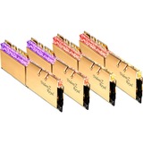 G.Skill Trident Z Royal F4-3200C16Q-128GTRG módulo de memoria 128 GB 4 x 32 GB DDR4 3200 MHz, Memoria RAM dorado, 128 GB, 4 x 32 GB, DDR4, 3200 MHz, 288-pin DIMM
