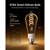 Govee Bombilla inteligente Edison E27 500lm, Lámpara LED 
