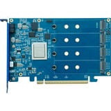HighPoint Rocket 1604A PCIe Gen5 x16 a 4-M.2x4 NVMe Switch AIC, Tarjeta de interfaz 