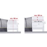 High Peak Toldo para autobús Trento 2.0, Tienda de campaña gris/cal