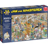 Jumbo Gallery of Curiosities 3000 pcs, Puzzle Jan van Haasteren Gallery of Curiosities 3000 pcs, 3000 pieza(s), Cómics, 12 año(s)