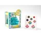 Keychron Caja de almacenamiento para Switch, Caja de depósito azul verdoso