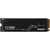 Kingston 512G KC3000 M.2 2280 NVMe SSD, Unidad de estado sólido negro, 512 GB, M.2, 7000 MB/s