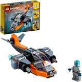 LEGO Creator 31111 3en1 Ciberdrón, Set de Construcción, Juegos de construcción Set de Construcción, Juego de construcción, 6 año(s), Plástico, 113 pieza(s), 150 g