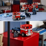 LEGO ICONS 10302 Optimus Prime, Maqueta 2en1 Robot y Camión para Construir, Juegos de construcción Maqueta 2en1 Robot y Camión para Construir, Juego de construcción, 18 año(s), Plástico, 1508 pieza(s), 1,63 kg